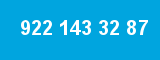 922 143 32 87